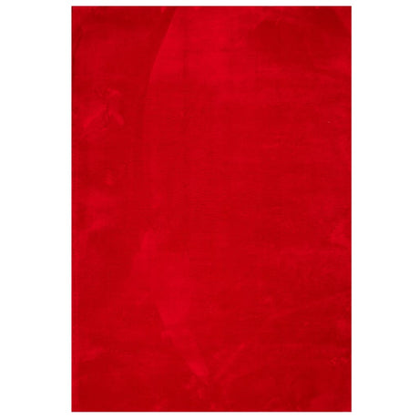 Vidaxl vloerkleed huarte laagpolig zacht wasbaar 160x230 cm rood