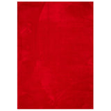 Vidaxl RUG HUARTE BAJA POLO Softable 200x280 cm rojo