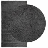 Vidaxl tapis Pampelune Shaggy très moderne 60x110 cm anthracite