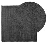 Vidaxl Rug Pamplona Shaggy Sterkt haug 120x120 cm Anthracite