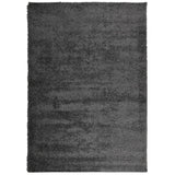 Vidaxl Rug Pamplona Shamgy héich Pile 160x230 cm Anthracit