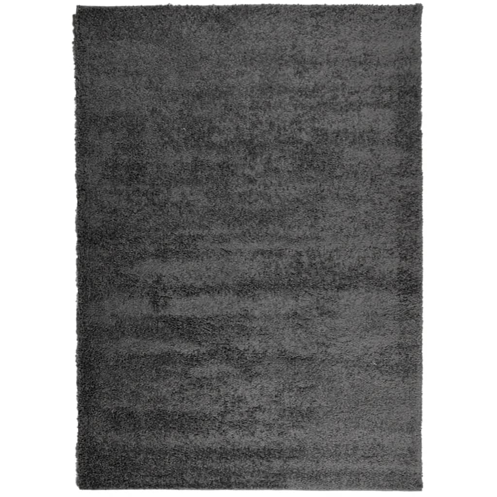 Vidaxl Rug Pamplona Shaggy meget pol 200x280 cm Anthracite