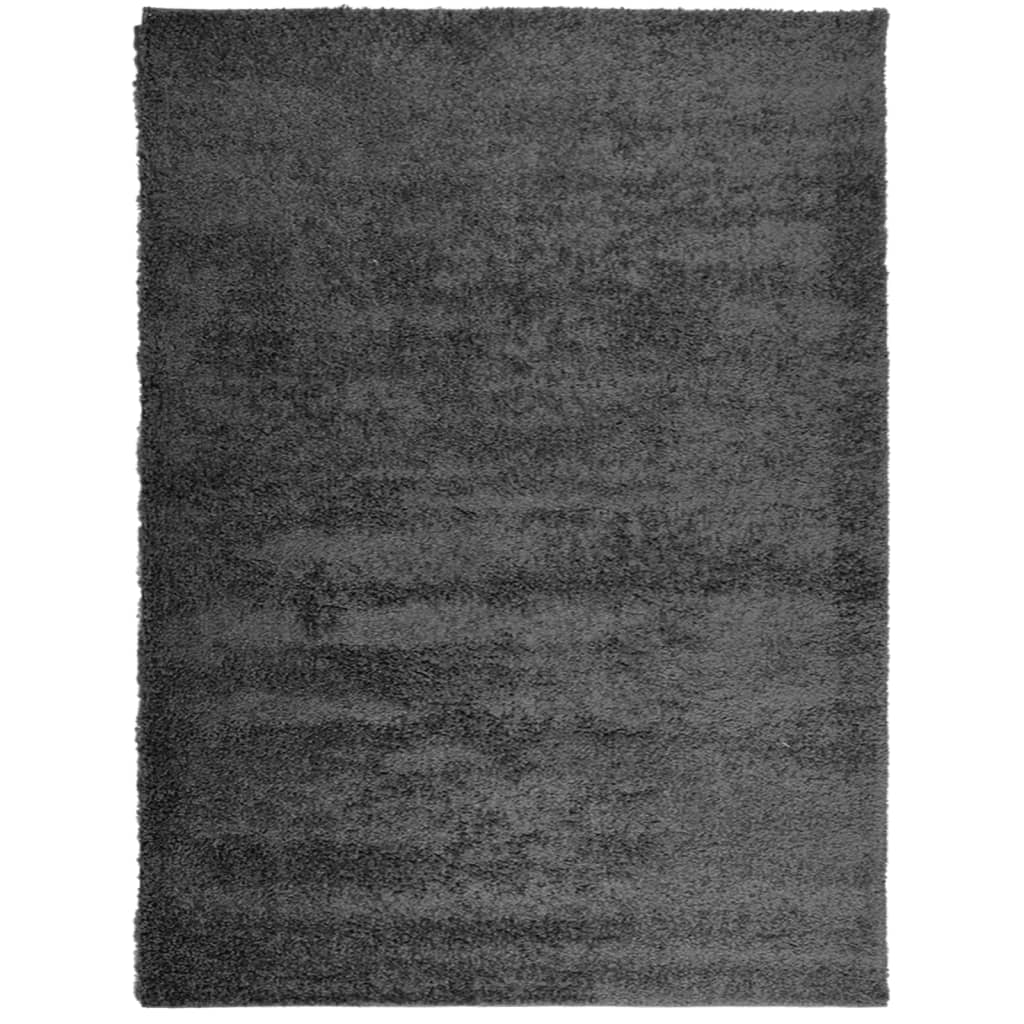 Vidaxl Rug Pamplona Shaggy meget pol 300x400 cm Anthracite