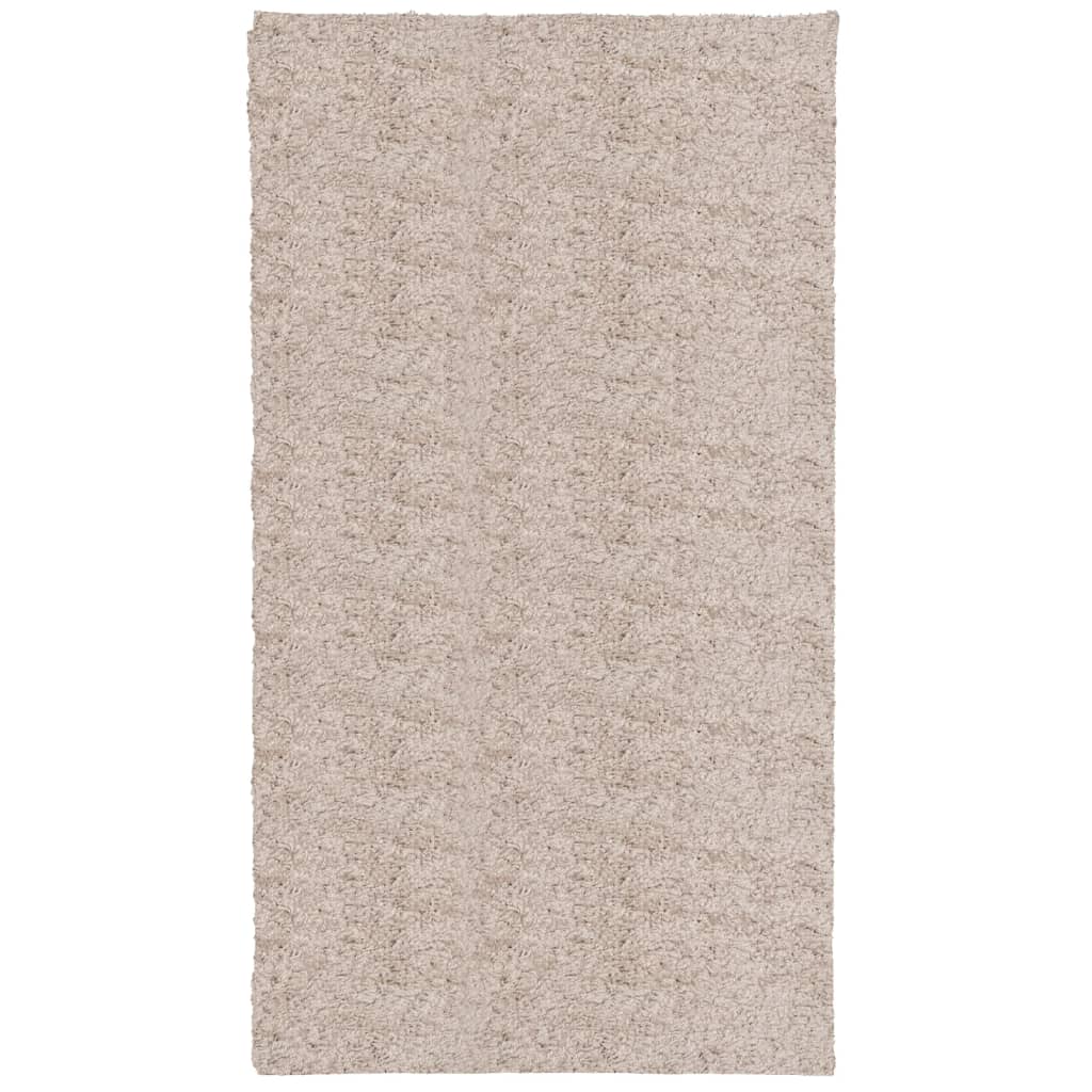 Vidaxl Rug Pamplona Shaggy Sterkt moderne 60x110 cm beige