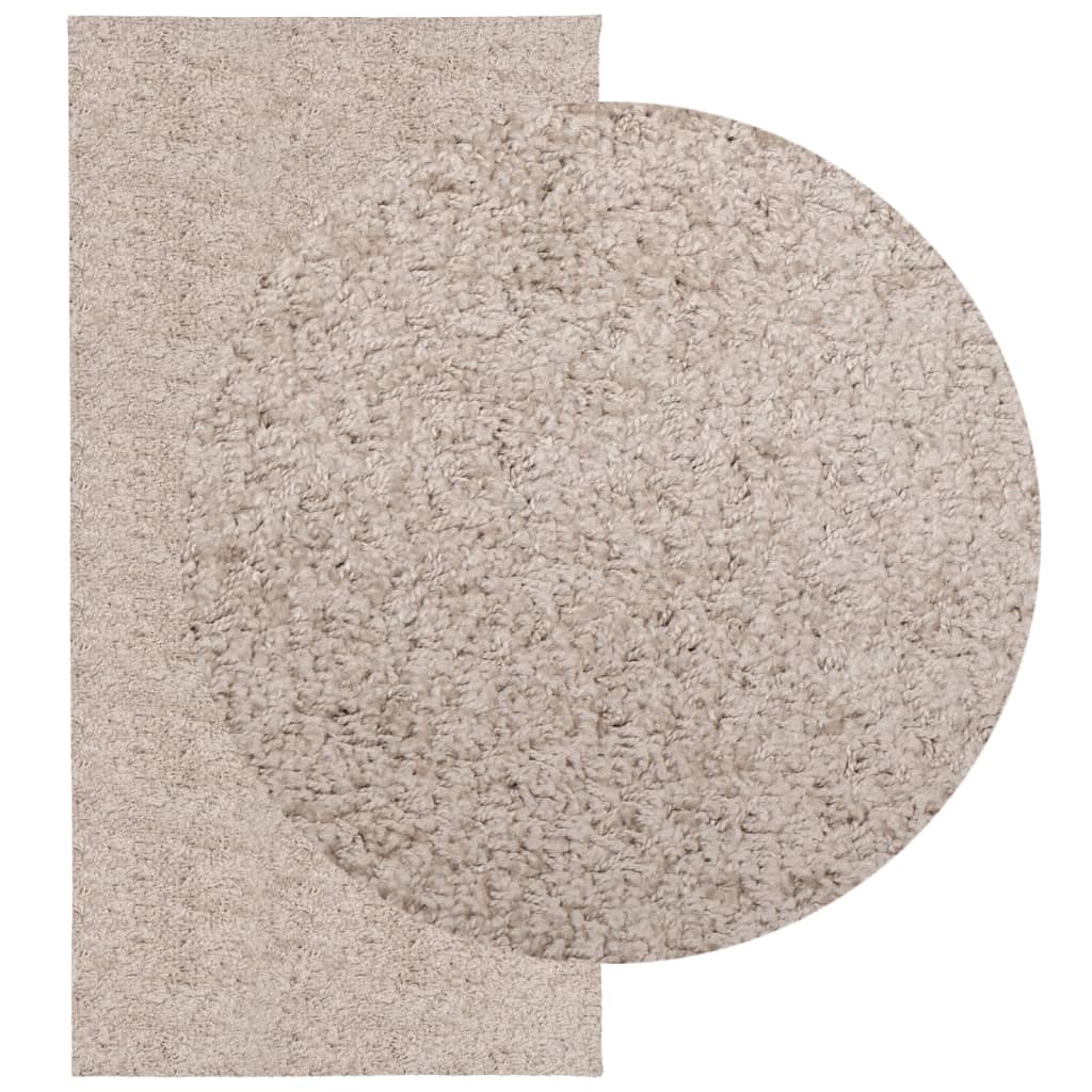 Vidaxl Rug Pamplona Shamgy héich Pole modern 100x200 cm Bige