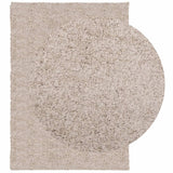 Alfombra Vidaxl Pamplona Shaggy altamente moderna 120x170 cm beige