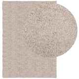 Vidaxl Rug Pamplona Shampgy héich modern 160x230 cm Bige