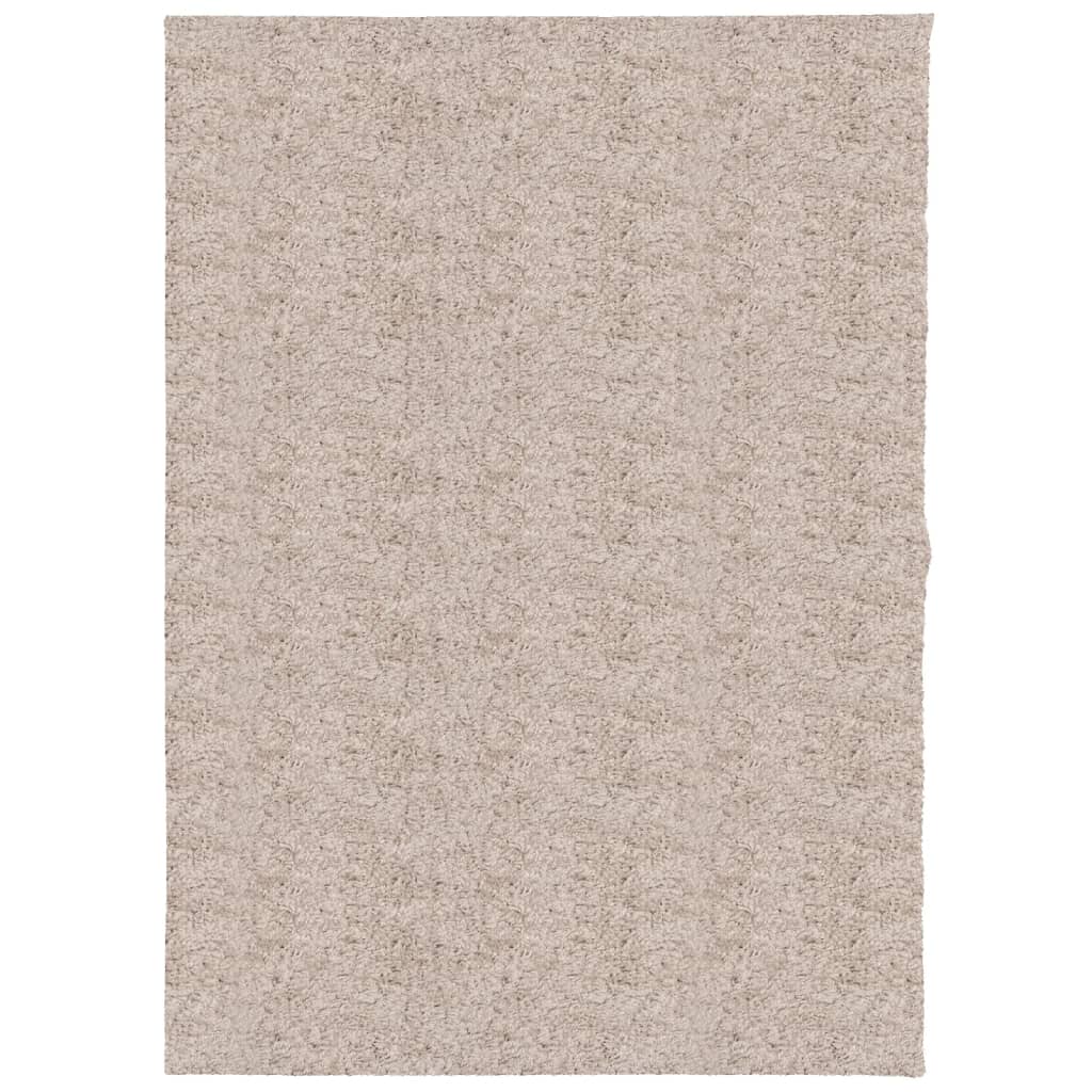 Vidaxl Rug Pamplona Shaggy meget moderne 240x340 cm beige