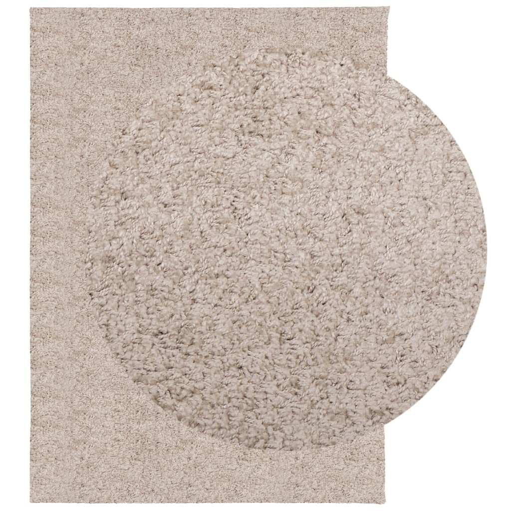 Vidaxl Rug Pamplona Shamgy héich modern 240x340 cm beige