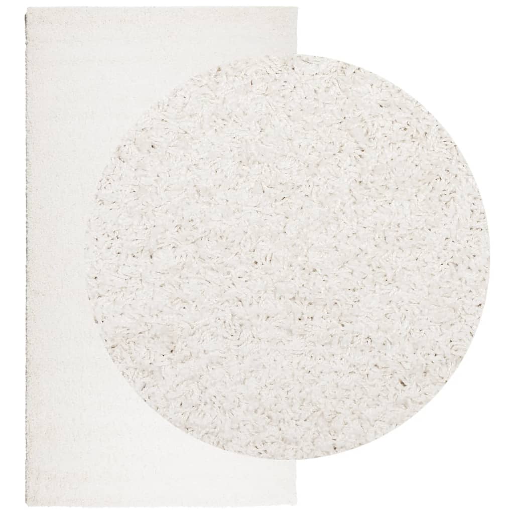 Vidaxl Rug Pamplona Shaggy Sterkt moderne 60x110 cm krem