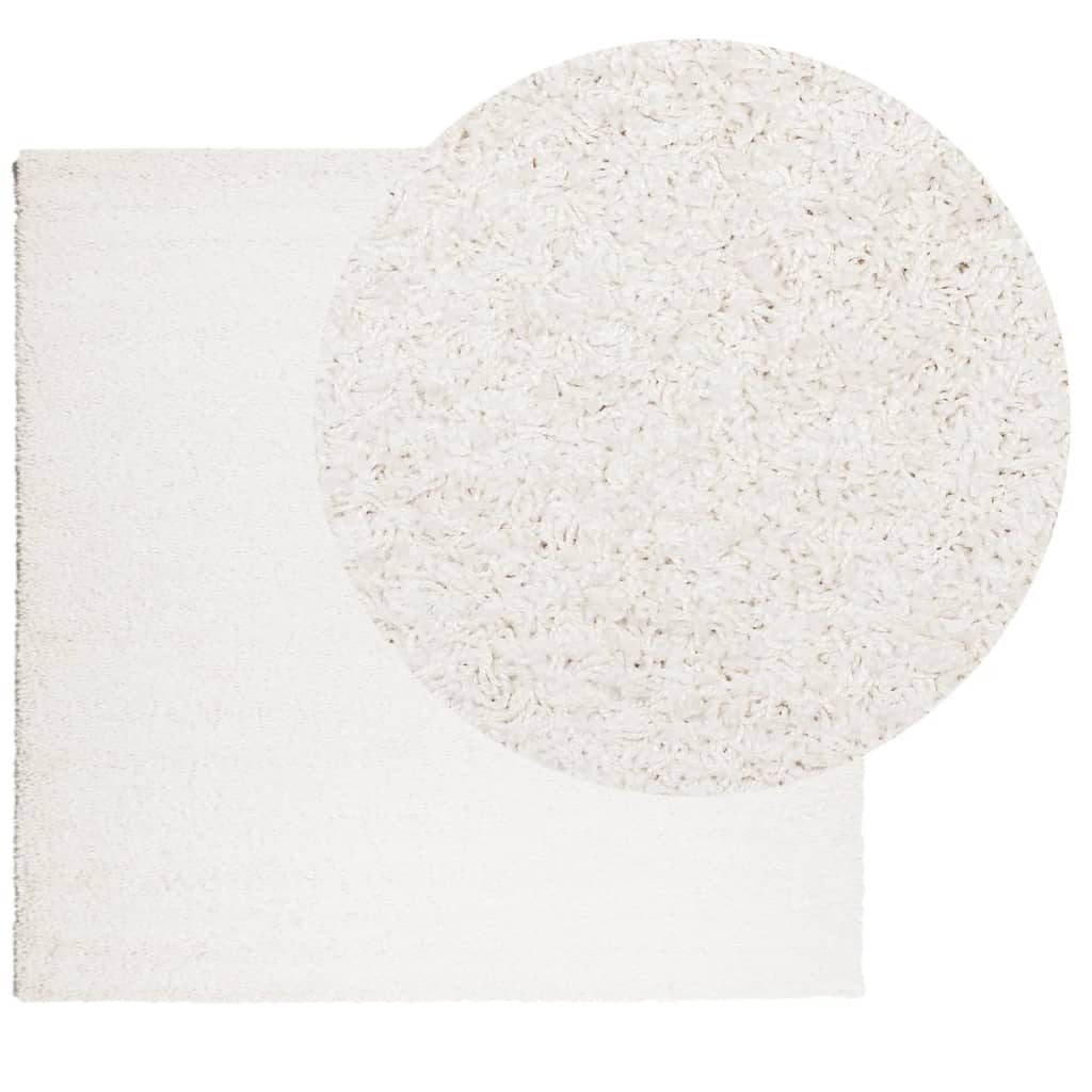 Vidaxl rug Pamplona Shaggy Highly Modern 120x120 cm cream