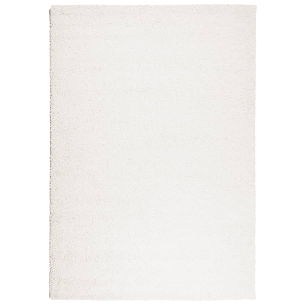 Vidaxl rug Pamplona Shaggy Highly Modern 140x200 cm Cream