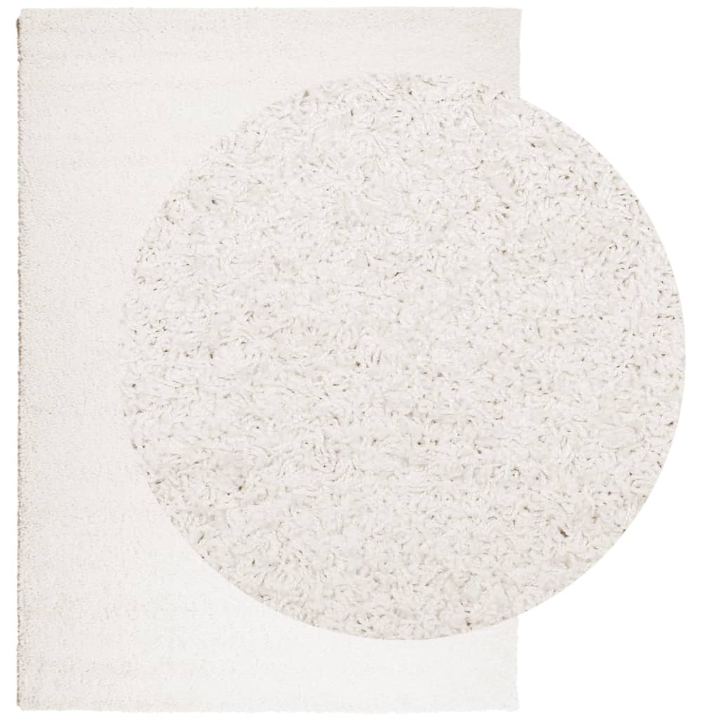 Vidaxl Rug Pamplona Shaggy Vysoce moderní krém 240x340 cm