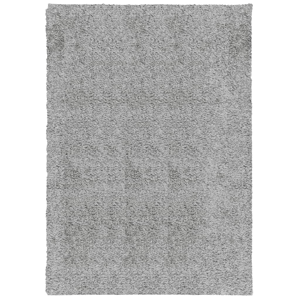 Alfombra Vidaxl Pamplona Shaggy altamente moderna 120x170 cm Gray