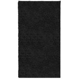 VIDAXL RUAM PAMPLONA SHAGGY ALTOGGIO MODERNO 60X110 CM NERO