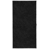 Vidaxl vloerkleed pamplona shaggy hoogpolig modern 100x200 cm zwart