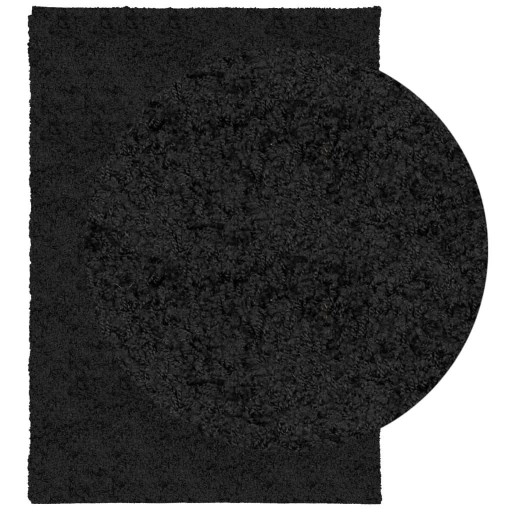 Vidaxl rug Pamplona Shaggy Highly Modern 120x170 cm Black