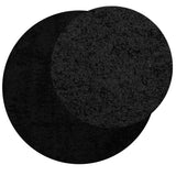 Vidaxl rug Pamplona Shaggy Highly Pole Modern Ø 80 cm Black