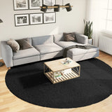 Vidaxl rug Pamplona Shaggy Highly Pole Modern Ø 280 Cm Black