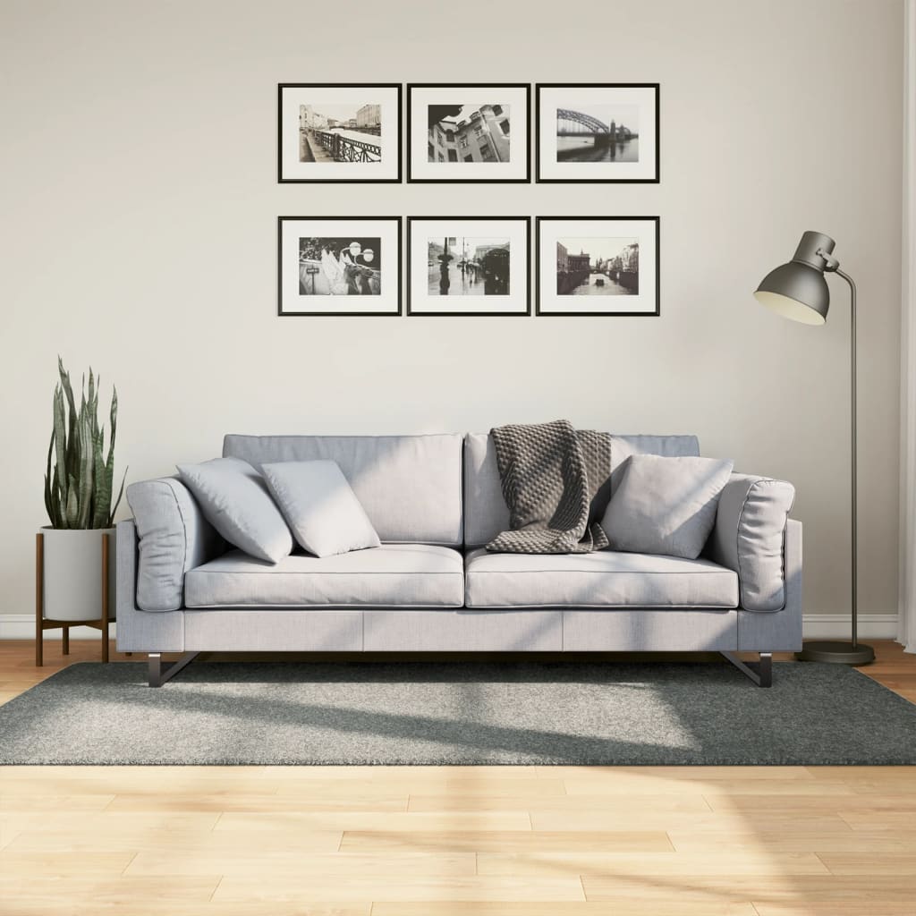 Vidaxl Rug Pamplona Shaggy Highly Pole Modern 100x200 cm grøn