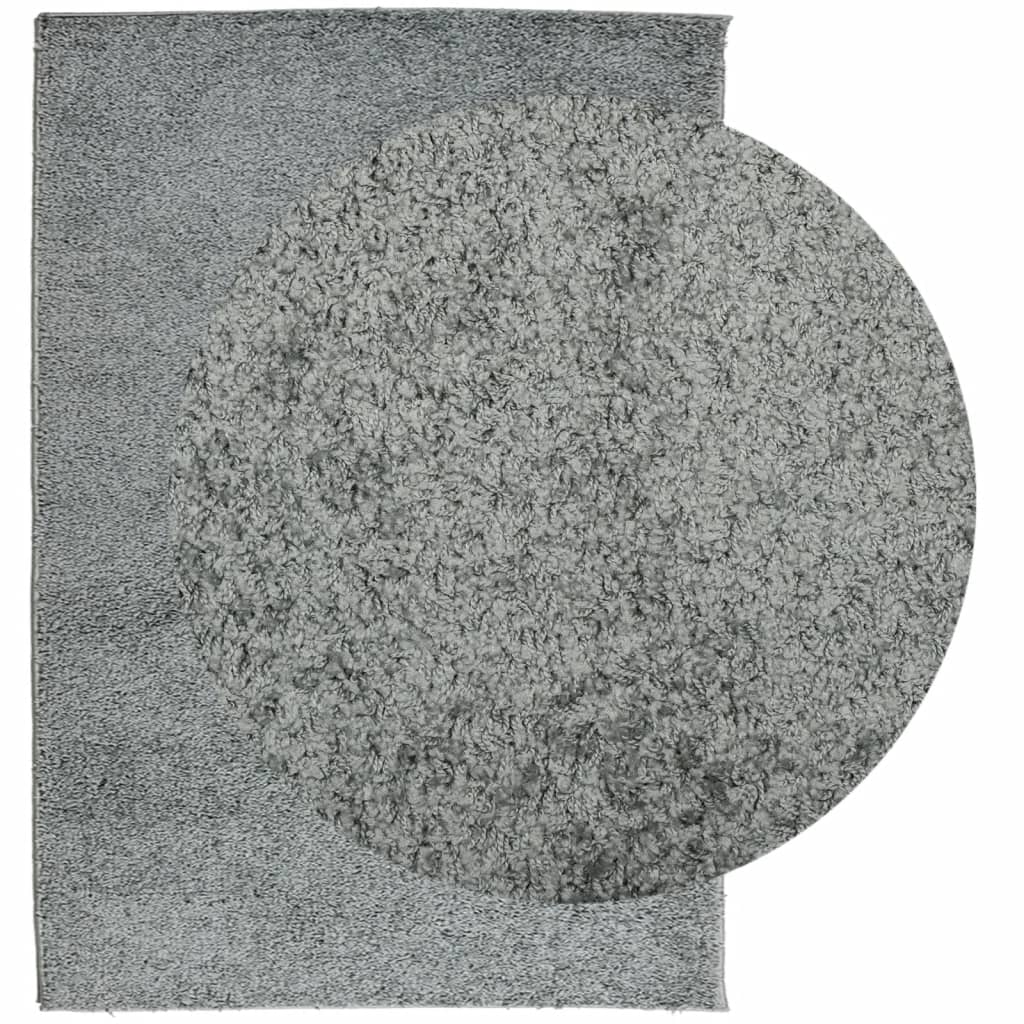 Vidaxl Rug Pamplona Shaggy Vysoce moderní 120x170 cm zelená