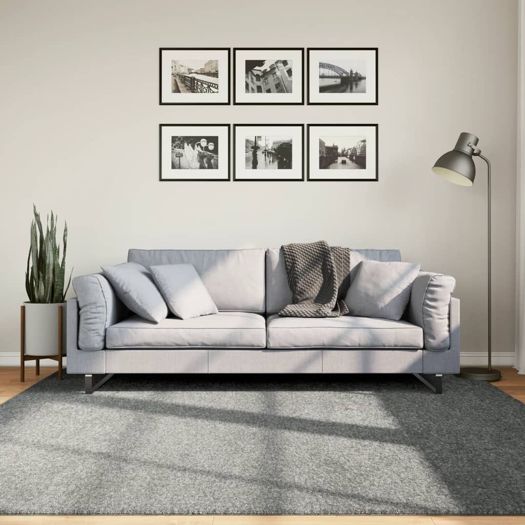 Vidaxl rug Paramploa Shamgy héich modern 200x200 cm gréng