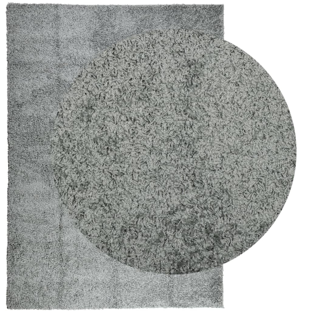 Vidaxl Rug Pamplona Shaggy altamente moderna 200x280 cm verde