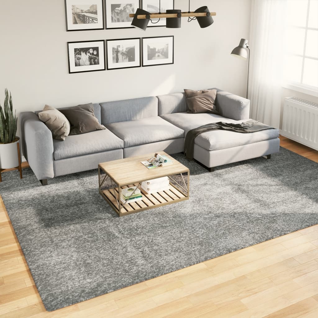 Vidaxl Rug Pamplona Shaggy Sterkt moderne 240x340 cm grønn