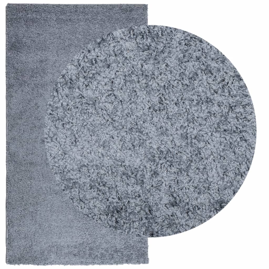 Vidaxl Rug Pamplona Shaggy Svært moderne 80x150 cm blå