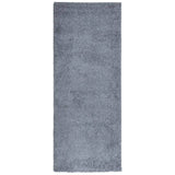 Vidaxl Teppich Pamplona Shaggy hochmoderne 80x200 cm blau