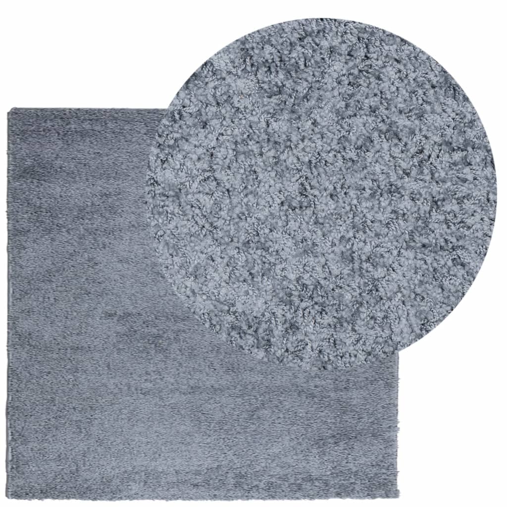 Vidaxl Rug Pamplona Shaggy Sterkt moderne 160x160 cm blå