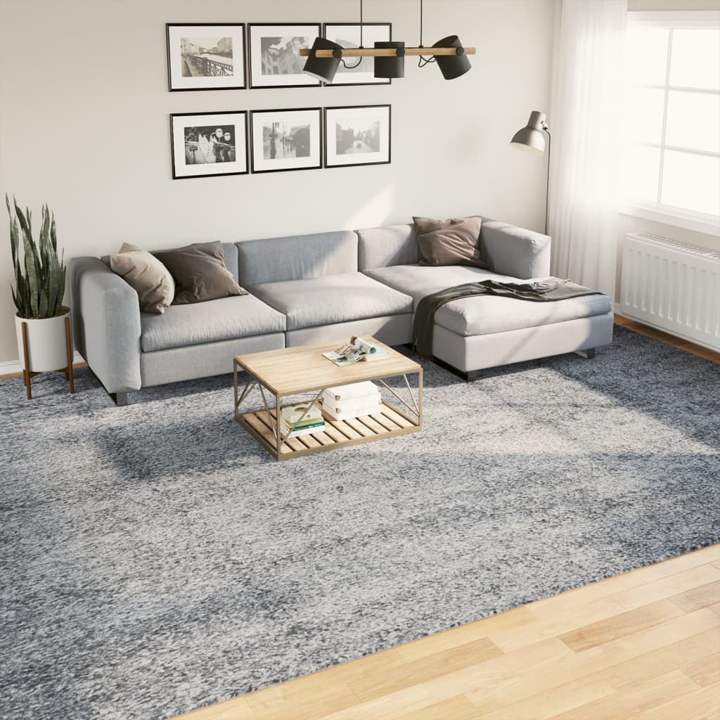 Vidaxl Rug Pamplona Shaggy meget moderne 300x400 cm blå