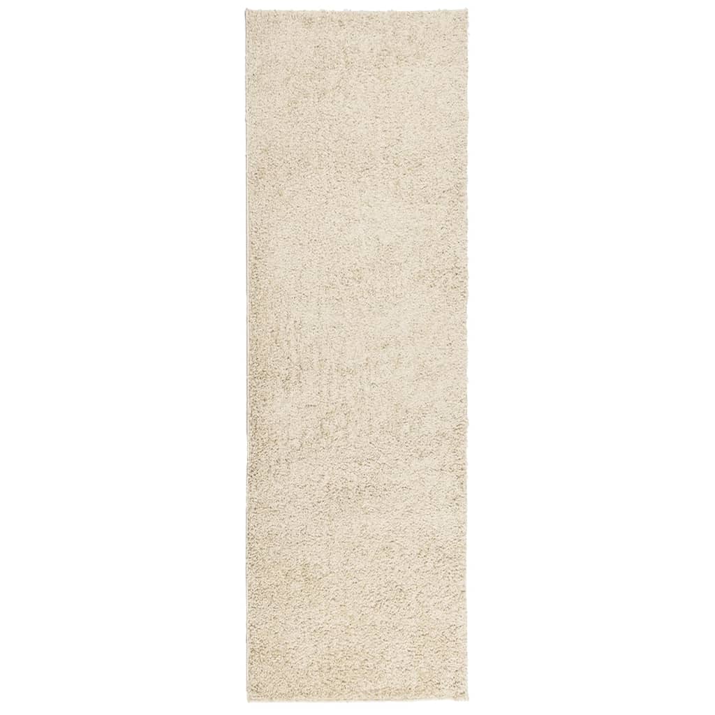 Vidaxl Rug Pamplona Shaggy Vysoce moderní barva 80x250 cm zlata