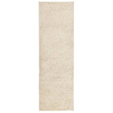 Vidaxl Rug Pamplona Shaggy meget moderne 80x250 cm guldfarve