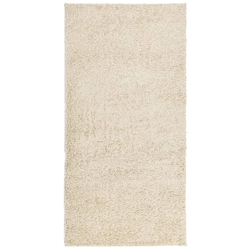 Vidaxl tapis Pampelona Shaggy hautement moderne 100x200 cm d'or