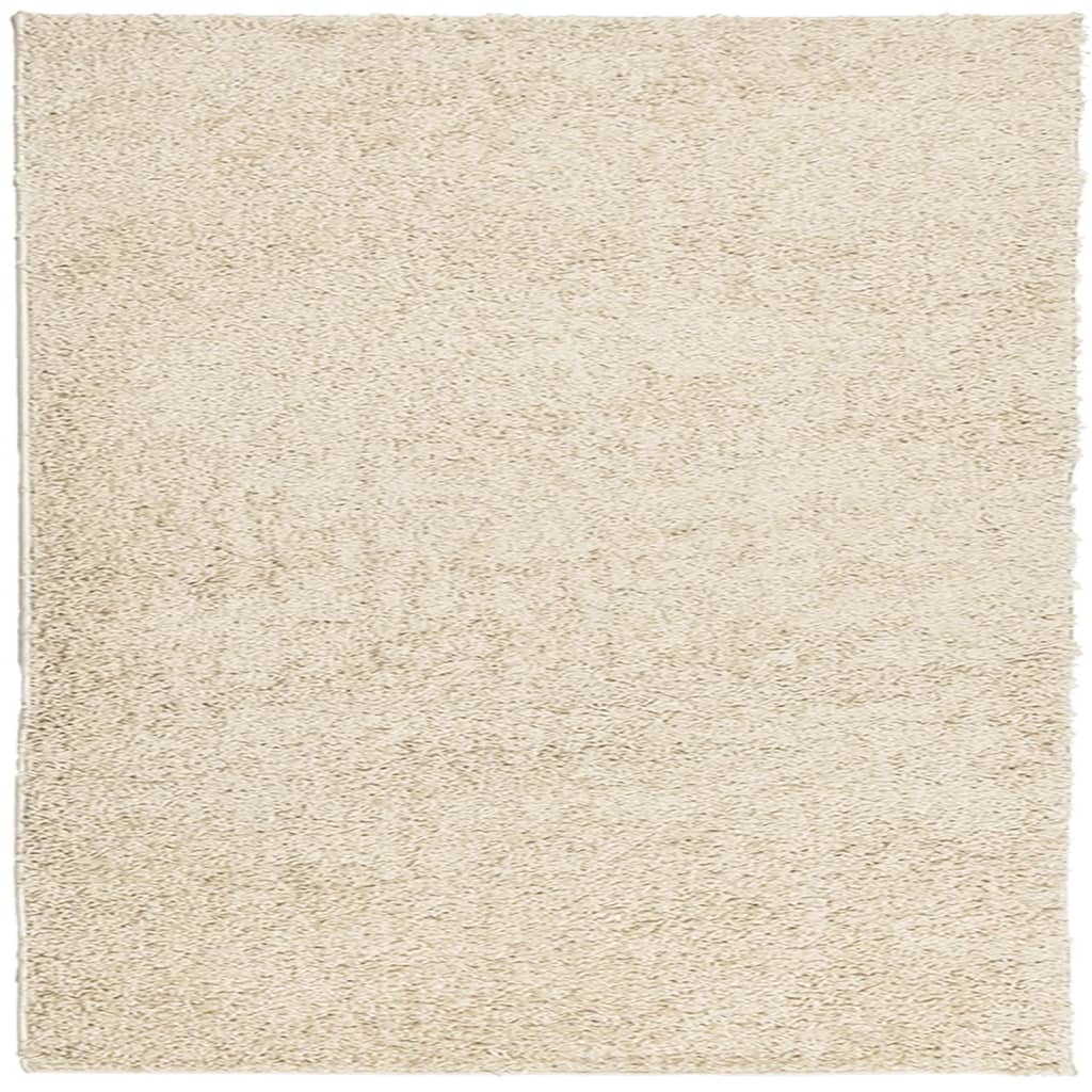 Vidaxl Rug Pamplona Shaggy meget moderne 160x160 cm guld