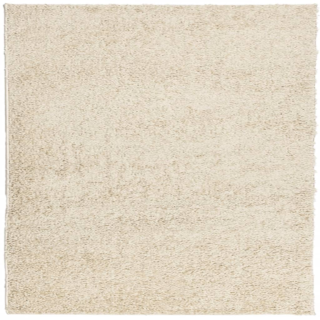 VIDAXL RUAM PAMPLONA SHAGGY ALTOGGIO MODERNO 200x200 cm d'oro