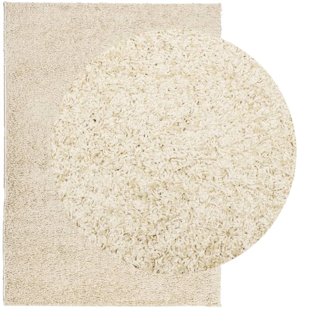 Vidaxl Rug Pamplona Shaggy Meget moderne 200x280 cm guld