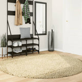 Vidaxl rug Pamplona Shaggy Highly Pole Modern Ø 200 cm Gold color