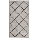 Vidaxl rug Pamplona Shaggy Highly Pole 80x150 cm Beige Anthracite