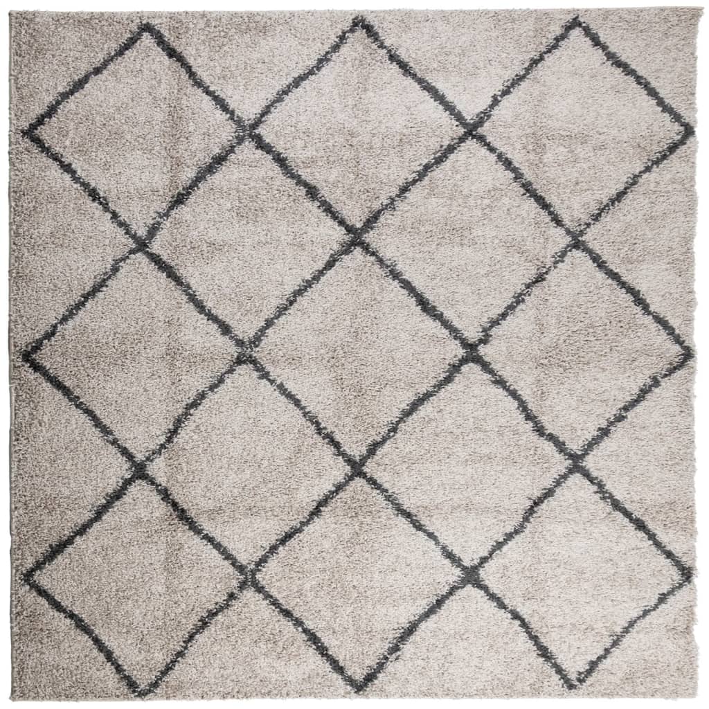 Vidaxl Rug Pamplona Shamgy héich Pile 120x12 cm Anstiga