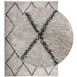 VIDAXL RUAM PAMPLONA SHAGGY ALTAMENTE POLE 200x280 cm BEIGE ANTRACITE