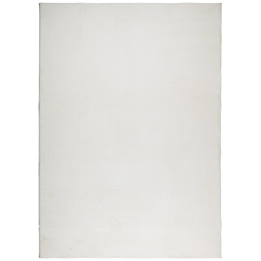 Vidaxl Rug Iza Low -Pole Scandinavian 200x280 cm Cream