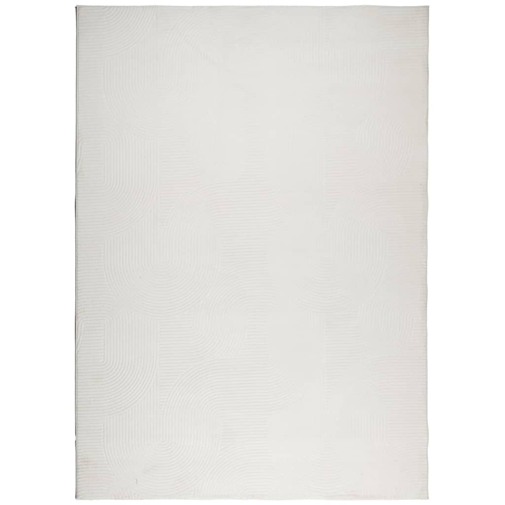 Vidaxl Rug Iza Low -pile Scandinaviano 240x340 cm Cream