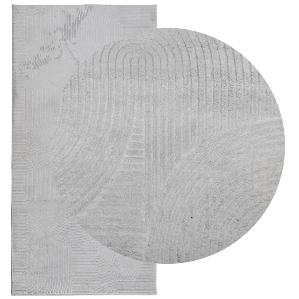 RUG VIDAXL IZA Gray Scandinavian de 100x200 cm de 100x200 cm