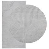 Vidaxl Rug Iza Low -Pile Scandinave 100x200 cm Gray