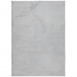 Vidaxl rug iaza niddereg -pile scandinavian 200x28 cm Grau