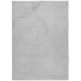 Vidaxl vloerkleed iza laagpolig scandinavisch 240x340 cm grijs