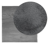 Vidaxl rug Oviedo Low -pile 200x200 cm anthracite -colored