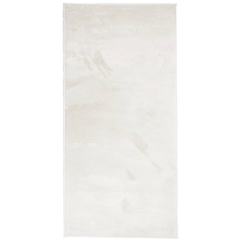 Vidaxl Rug Oviedo Low -Boile 100x200 cm Beige